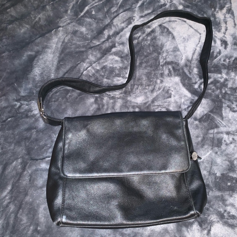 Aurielle Black Leather Purse